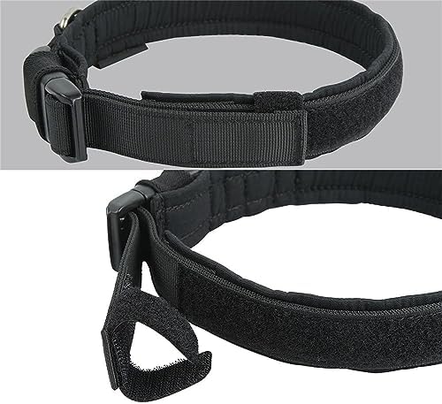 EXCELLENT ELITE SPANKER Tactical Nylon Padded Medium Dog Collar Adjustable