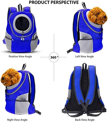PETCUTE Dog Backpack Carrier Cat Carrier Pet Travel Carriers for Small Dogs and Cats Pet Travel Backpack