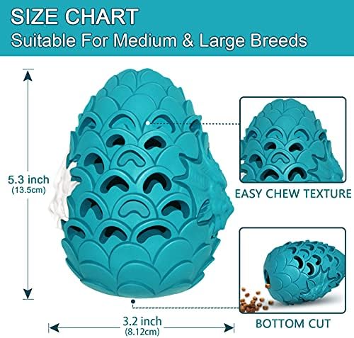 Lasts 6X Longer Chew Toy for Power Chewers, Indestructible for Training
