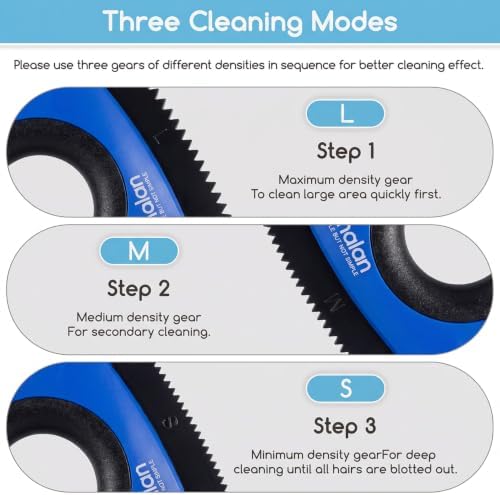 Analan Mini Pet Hair Remover for Car Detailing Dog Hair Tool(Royal Blue)
