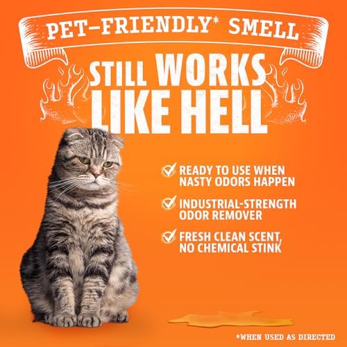 Fresh Scent Pet Odor Eliminator Spray by Angry Orange