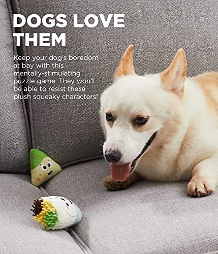 Outward Hound Hide A Taco Plush Dog Toy Puzzle