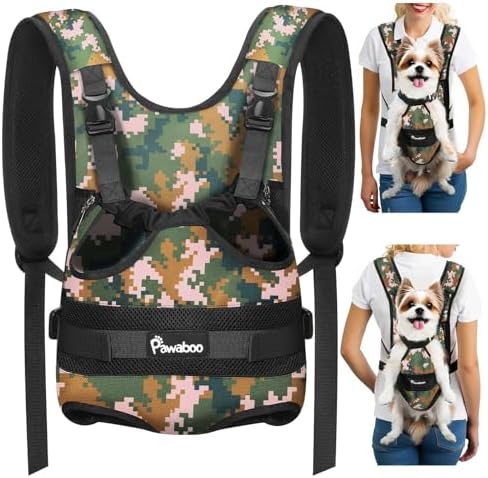 Pawaboo Pet Front Carrier Backpacks for Small Medium Dogs