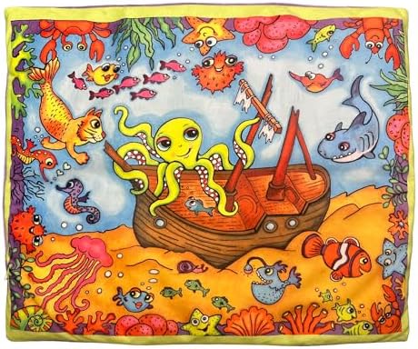 FUZZU Sweet Spot Kitty Carpet with Catnip | Cat Nip Carpet | Carpet for Cats (Shipwreck)