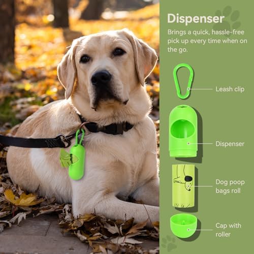 Poop Bags for Dogs, 600 Count, 30 Rolls, Lavender Scented