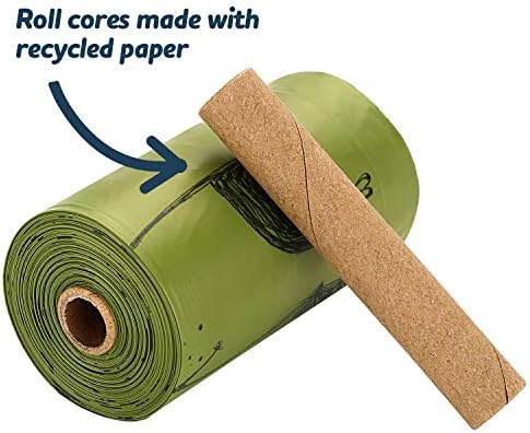 Ley's Dog Poop Bags 540 Count, Unscented Thick Waste Bags with Dispenser, 100% Leak-Proof Doggie Bag Refill Rolls