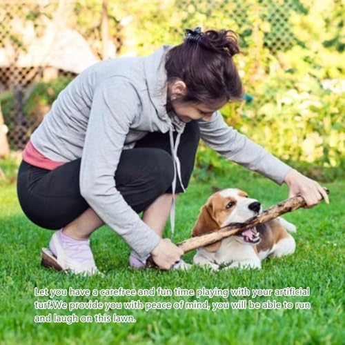 Artificial Grass Rug Turf for Dogs Indoor Outdoor Fake Grass for Dogs Potty Training Area Patio Lawn Decoration (118 x 39 Inch (Pack of 1))