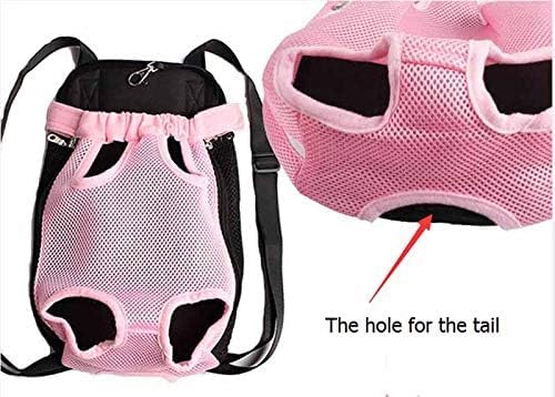 Pet Dog Carrier Backpack Mesh Camouflage Outdoor Travel Products Breathable Shoulder Handle Bags for Small Dog Cats (S, Pink)