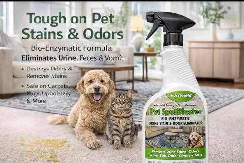 ForceField® Pet SpotBlaster Bio-Enzymatic Urine Stain & Odor Eliminator - 32oz