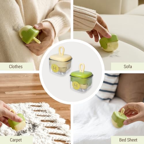 Mini Lint Roller Reusable Washable Sticky Pet Hair Remover