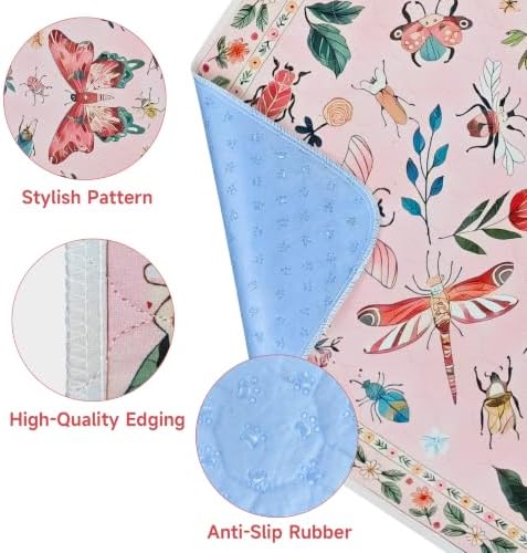 Washable Pee Pads for Dogs 2 Pack,Reusable Puppy Pads, 2026 Upgraded Puppy Pad 24"x36", Waterproof Puppy Pads, Super Absorbent Training Pads for Puppies (Pink Medallion, 24"x36"(Pack of 2))