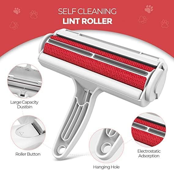 S.G Pet Hair Remover - Reusable Cat and Dog Hair Remover for Furniture, Couch, Carpet, Car Seats and Bedding - 10.24 X 7.88 X 2.13 inches