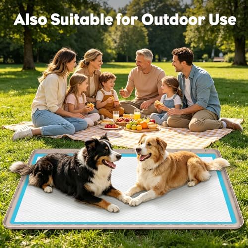 50" x35" Pee Pad Holder for Dog Puppy Pad Holder Khaki