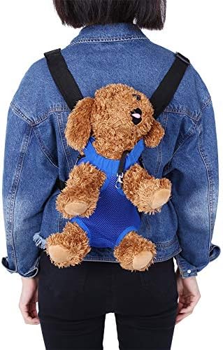 Pet Carrier Backpack, 8 Types Fashionable Pet Carrier Backpack Five Holes Backpack Front Chest Tote Carrier Net Bag Slings (Dark Blue S)