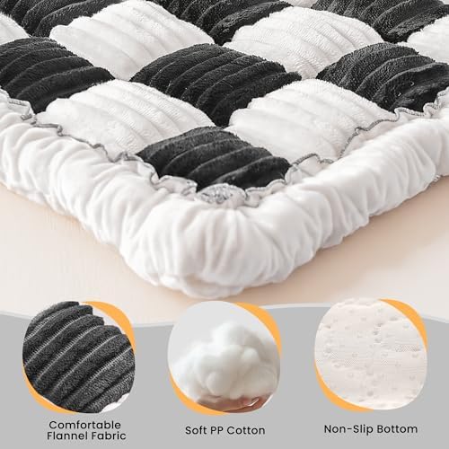 HiPetpy Backseat Dog Bed Mat for Car, Non-Slip Dog Bed for Car Back Seat