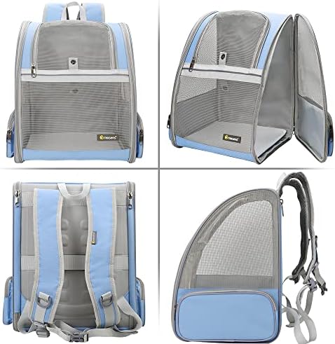 Texsens Innovative Traveler Bubble Backpack Pet Carriers for Cats and Dogs