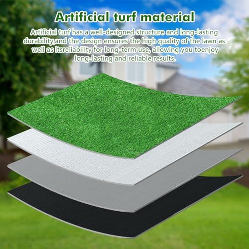 Artificial Grass Rug Turf for Dogs Indoor Outdoor Fake Grass for Dogs Potty Training Area Patio Lawn Decoration (98.3 x 39.4 Inch (Pack of 1))