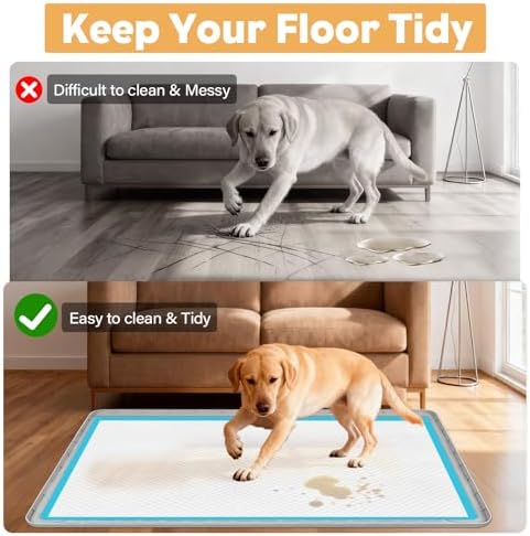 50" x35" Pee Pad Holder for Dog Puppy Pad Holder Gray