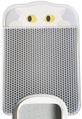Lukamoo® Cute Double-Layer Litter Mat, Ideal for Any Cat Litter