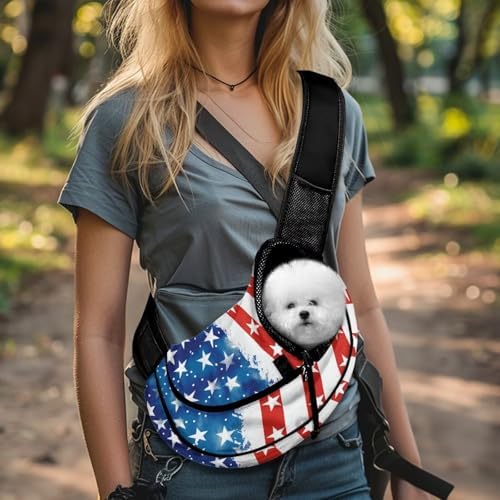 COEQINE Pet Carrier Sling for Cat Dogs Crossbody Purse for Woman Travel