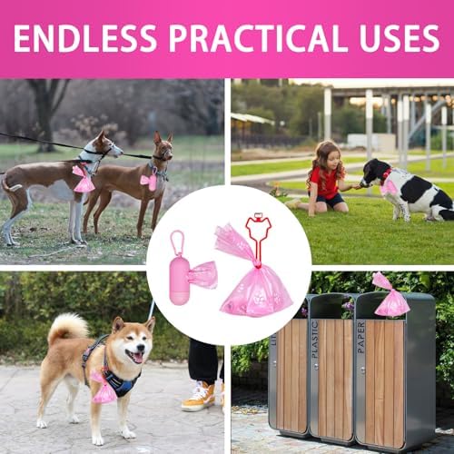HZDHCLH Dog Poop Bags 120 Count Extra Thick Lavender Scented Pet Waste Bags