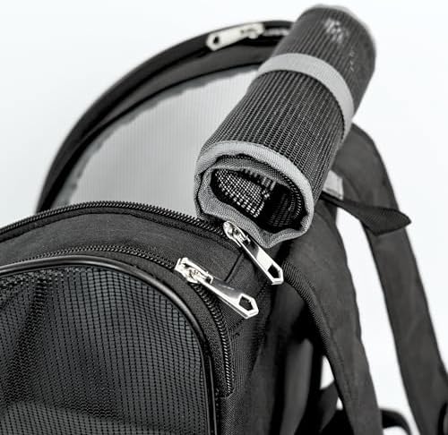 Pet Backpack Carrier - Comfortable and Durable Carrier for Dogs, Cats and Small Pets - Ideal for Hiking, Travel, and Outdoor Adventures - Adjustable Straps and Ventilated Design