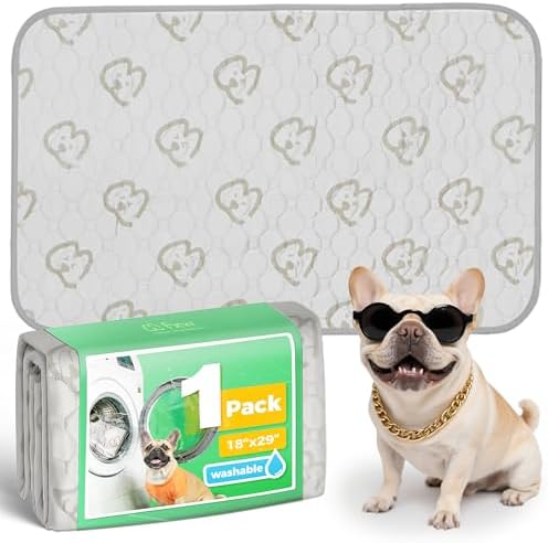 FXW Washable Pee Pads for Dogs, Super Absorbent, 18" x 29", 1 Pack