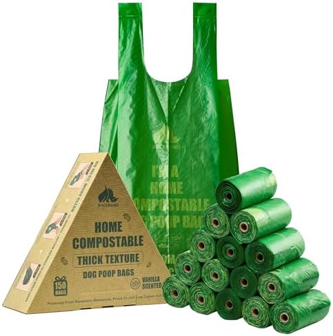 RockRhino XL Dog Poop Bags, Ultra Thick & Deep, 4-Layer Interlocked Bottom