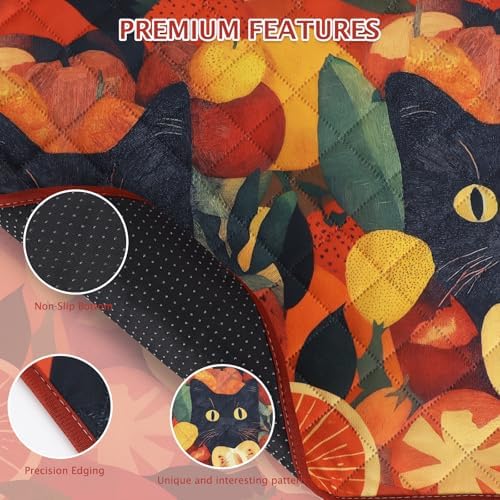BVAGSS Washable Pee Pads for Dogs, 2 Pack Reusable Leakproof Puppy Wee Wee, Non-Slip Waterproof Pet Training, Super Absorbent Whelping XH081 (Cat, 41X41 Inch)