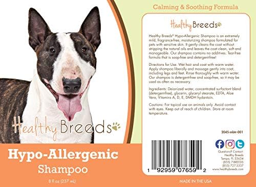Healthy Breeds Miniature Bull Terrier Hypo-Allergenic Shampoo 8 oz