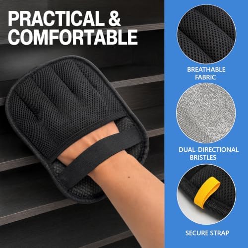 Pet Hair Remover Cleaning Glove for Dogs&Cats,Fur Grooming Tool for Laundry