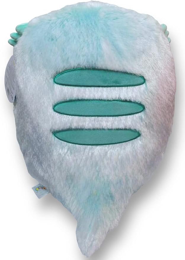 Squishmallow Official Kellytoy Plush Scaley Squad Frogs Lizards Snakes Squishy Soft Plush Toy Animals (Teal/White Fluffy, Flannery Bearded Dragon, 12 Inch)