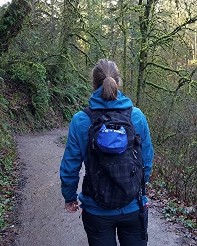 Reusable Smell Proof Waste Bag - Dog Poop Bag Holder for Dog walkers + Hiking with Dogs & Camping. Odor Proof Diaper Wet Bag, Camping Trash