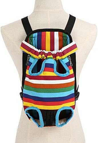 Adjustable Pet Carrier Bag Small Dog Carrier Front Backpack, Pet Carrier for Women and Men