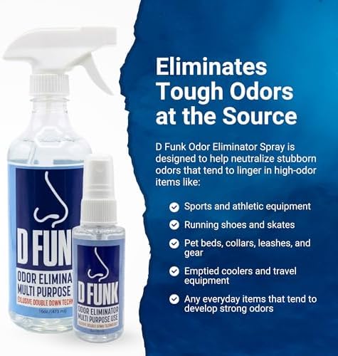 Ardent D Funk Odor Eliminator for Strong Odor 2 Pack, 16 oz. & 2 oz. Bottle