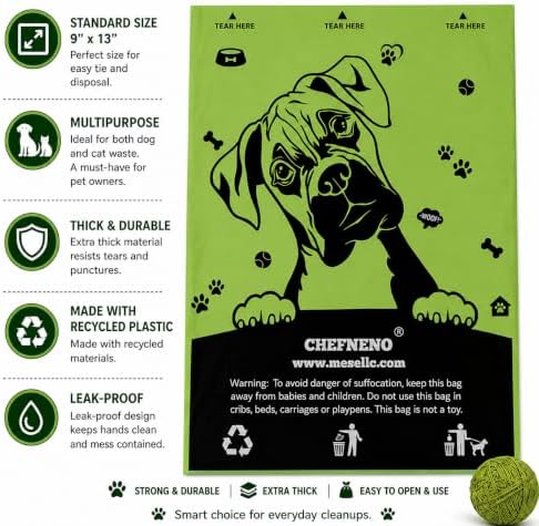 Doggy Poop Bags with Dispenser (576 Bags) Dog Waste Pickup Bags Refill Rolls Cat Waste Bags (Green, 32 Rolls, Lavender Scented)