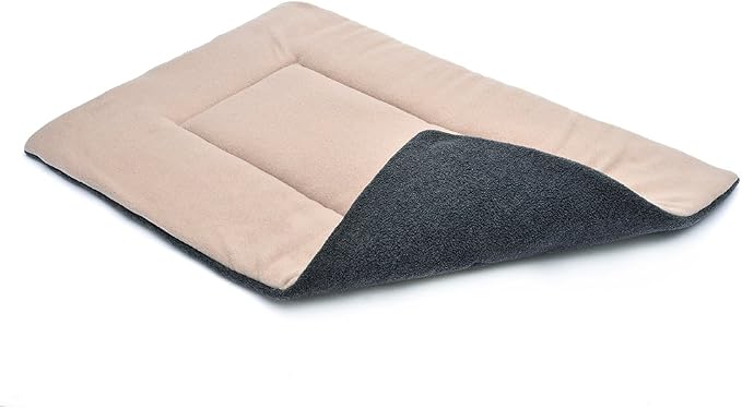 Medium Dog Bed 30x19, Washable Flat Pet Bed, Reversible Dog Crate Pad | Double Sided Dog Mat, Dog Bed Medium Size Dog, Machine Washable Flat Dog Bed, Dog Beds