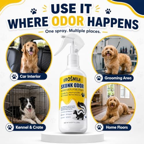 Skunk Odor Remover Spray for Pets, Clothing, Fabric & Home