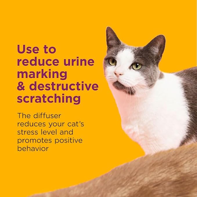 Comfort Zone Calming Pheromone Diffuser Refills for Cats, 192 ml., Pack of 4