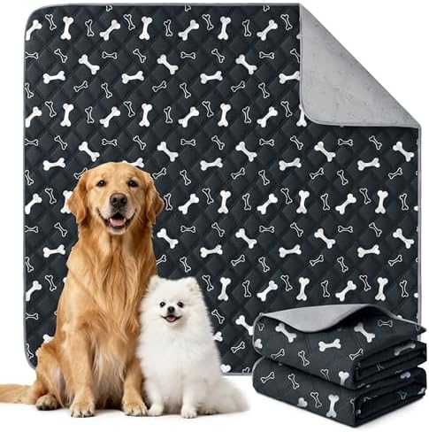 Eterish Washable Pee Pads for Dogs Extra Large 36'' x 48'' 2 Pack