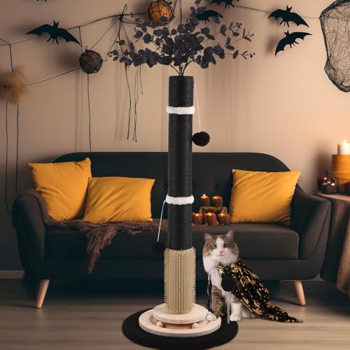 Cat Scratching Posts for Indoor Adults,45'' Tall Heavy Duty Tree Tower