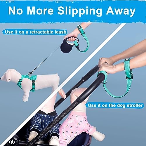 PetBonus Short Dog Leash, Safety Wrist Strap for Dog Retractable Leash
