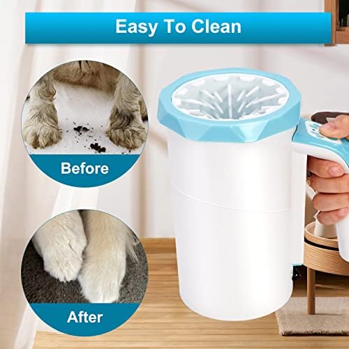Rechargeable Automatic Dog Paw Cleaner, 2 in 1 Dog Paw Washer Cup