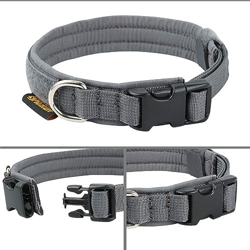 EXCELLENT ELITE SPANKER Military Nylon Small Puppy Dog Collar with Padded