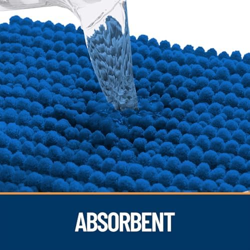 OLANLY Dog Door Mat for Muddy Paws 36x24, Extra Absorbent Chenille Mud Mat