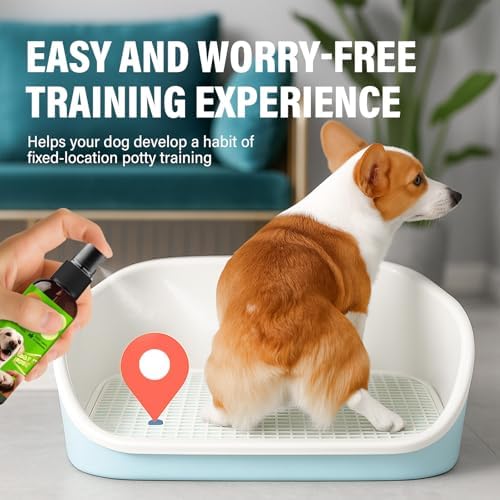 Potty Training Spray for Dogs, Indoor and Outdoor Housebreaking Aid, 120ml