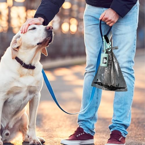 SVD.PET Dog Poop Bags Rolls with Hands-free Waste Bag Holder, 900 Bags