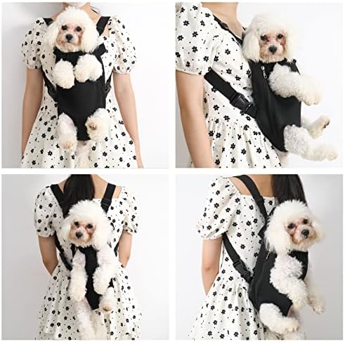 Adjustable Pet Carrier Backpack - Dog Hiking & Travel Carrier, Front Carrier, Puppy Carrier