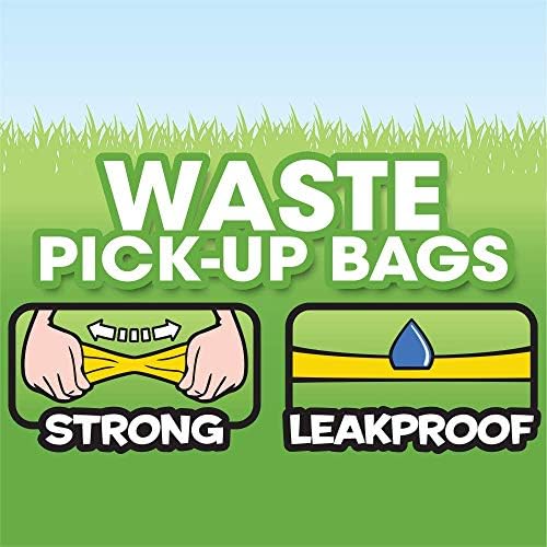 Bags on Board 3203940046ONL Dog Waste Bags Refill, 140 bags, For Dog and Cat Waste Pickup, Black/Grey