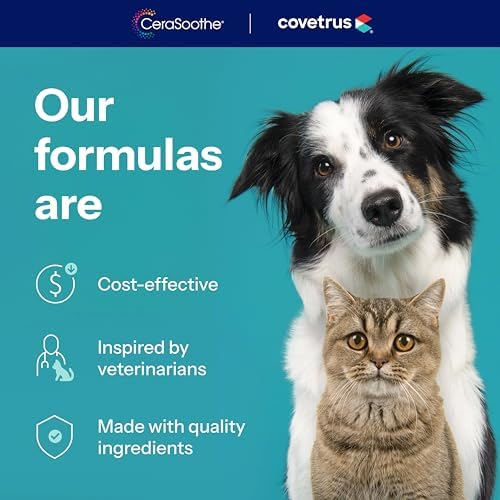 CeraSoothe CHX+KET Antiseptic Wipes for Dogs, Cats & Horses – Chlorhexidine 2% & Ketoconazole 1% for Skin & Coat Cleansing, 30 count